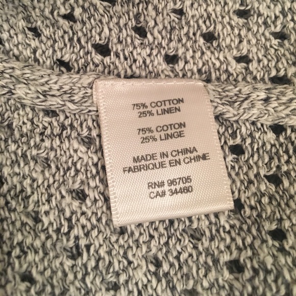 Rebecca Taylor Split Back Sweater grey M - Picture 5 of 8